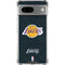 NBA Los Angeles Lakers Black Primary Logo Google Pixel 8a Clear Case